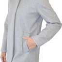 Nine West Women's Ah8261 - Nine West Mid-length Faux Wool Coat, Large