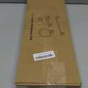 Brushed Nickel Bathroom Hardware Set 4 Pieces,Towel Bar Set Stainless Steel Wall Mounted, Includes 16In Hand Towel Bar, Towel Ring, Robe Towel Hooks,Toilet Paper Holder, Bathroom Towel Rack Set