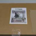 Roman Tub Faucet with Hand Shower Matte Black 3 Hole Deck Mount Bathtub Faucet with Sprayer All Metal High Flow Bathtub Faucet Tub Filler High Arch Spout