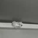 Double Row Ceiling Curtain Track System, White, 6.6ft (2m)