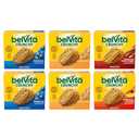 belVita Breakfast Bars Biscuits Variety Pack, 4 Flavors, 30 Total Packs, 6 Boxes (4 Biscuits Per Pack), BB Date: 10/13/2025