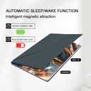 Magnetic Case for Samsung Galaxy Tab S10 Ultra 2024/S9 Ultra 2023 14.6-Inch, Model SM-X920/X926B/X910/X916B Tablet with S-Pen Holder, Auto Wake/with Stand Tablet Cover, Grey