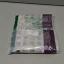 jinchan Linen Kitchen French Floral Tier Curtains 30 Inch Farmhouse Vintage Cafe Small Window Rustic Half Window Curtains for Living Room Bathroom 2 Panels Blue on Beige