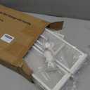 PHINOX Under Bed Storage with wheels, Under the Bed Storage Containers,Upgrade Crossed Iron Wire, Metal Rolling Underbed Storage Containers for Bedroom Clothes Shoes Blankets-2 Pack,White