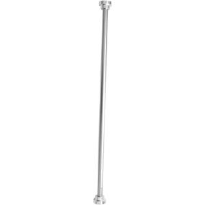 Stainless Steel Telescopic Shower Curtain Rod Pressure Rod for Curtains Adjustable