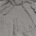 Caracilia Womens Long Cardigan Sweaters 2025 Fall Open Front Coat Long Sleeve Cable Knit Maxi Outerwear Trendy Jacket Clothes (Large, Grey)