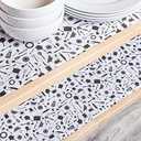 Con-Tact Brand Grip Prints Shelf Liner, Durable and Non-Adhesive Liners, Non-Slip Drawer and Cabinet Liner, 18" x 8', Cucina, Pack of 1 Roll, 18"W x 96"L