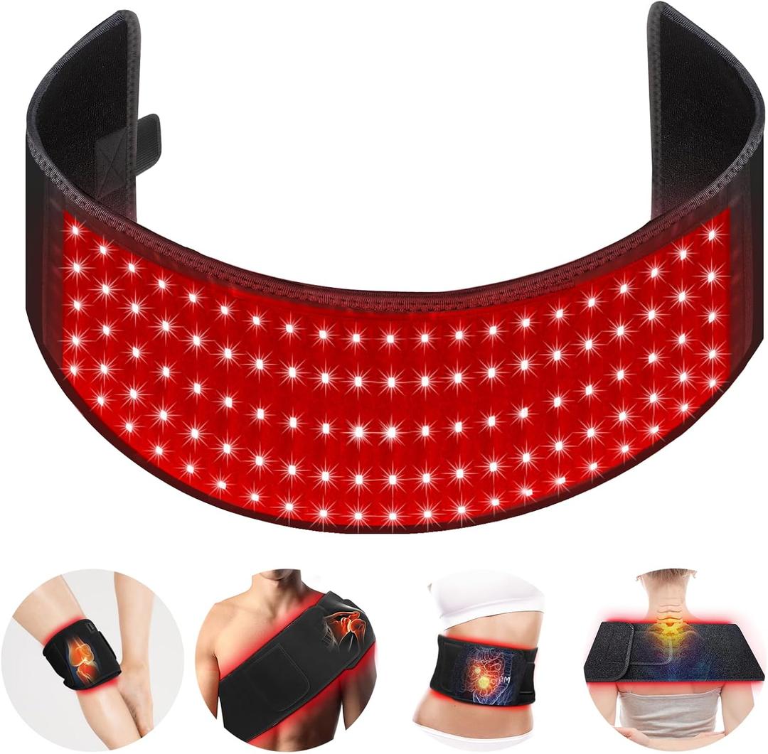 Red Light Therapy for Body, Infrared Light Therapy for Shoulder Waist Muscle Pain Relief