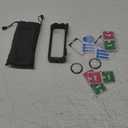 Insta 360 X4 Aluminum Frame Cage Case Bag Glass Lens Guard Set Screen Protector for Insta360 X4 X 4 Accessories Kit Anti-Scratch Metal Housing Shell Tempered Glass Protective Film Cover