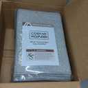 COSY HOMEER Edging Stair Treads Non-Slip Carpet Mat 28inX9in Indoor Stair Runners for Wooden Steps, Edging Stair Rugs for Kids and Dogs, 100% Polyester TPE Backing (15pc, Grey)