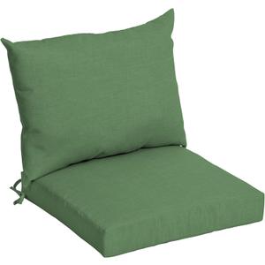 ARDEN Outdoor Dining Chair Cushion, 21 x 21, Rain-Proof, Fade Resistant 21 x 21, Moss Green Leala