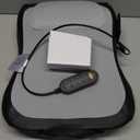 Shiatsu Back and Neck Massager for Pain Relief Deep Tissue, Up and Down Rolling Back Massager with Heat, 3D Kneading Massage for Office Home Car, Birthday Gifts for Women Men Mom Dad (Gray)