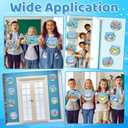 32 Sets Beach Crafts for Kids Under the Sea Party Decorations Ocean Animal Stickers Summer Activities Make A Ocean Animals Worlds Sticker Scene Classroom Game DIY Fish Decoration for Party Favors Art