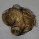 CAISHA Jumbo Hairpiece Scrunchy Updo Voluminous Curly Messy Bun Blond Mix G12L