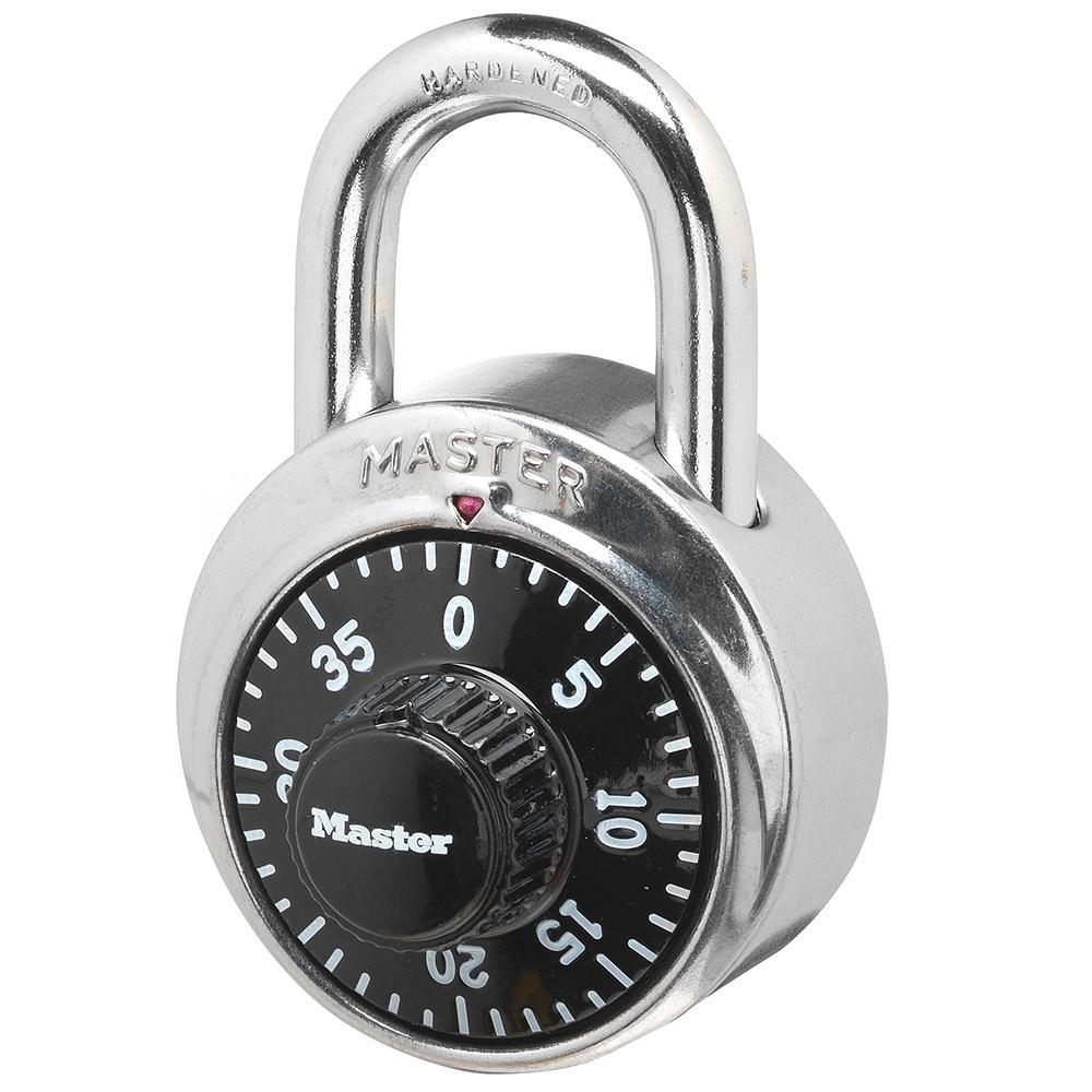 Master Lock 1505D Locker Lock Combination Padlock, 1 Pack