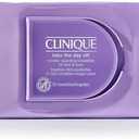 Clinique Take The Day Off Micellar Cleansing Makeup Remover Wipes For Face and Eyes | For All Skin Types | No Water Required | Perfect For Gym or Travel