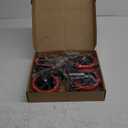 5 Inch Caster Wheels with Brake, Casters Set of 4 Heavy Duty 2000LBS, Safety Dual Locking Industrial Casters, Polyurethane Foam No Noise Wheels for Cart, Workbench(Two Hardware Kits Provided)