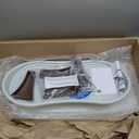 Elevated Pet Feeding Tray with Splash Guard & Non-Skid Feet, Raised Dog Bowl Stand 21 x 11 x 8.5 with Two Stainless Steel Bowls for Food & Water, Comfortable Mealtime for Dogs & Cats by PETMAKER