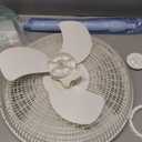 Lasko 2520 Oscillating Stand Fan,White 16 Inch