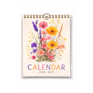 2026 Calendar, 36 x 25.5 cm 2026 Wall Family Calendar 