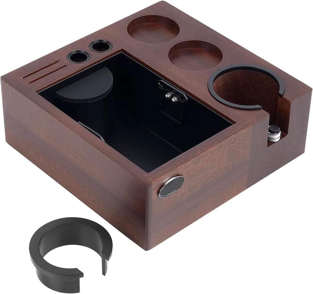 Compatible For IKAPE V2 Knock Box & V5 Organizer Box 51/58MM Espresso Accessory Base(V2 Knock Box)