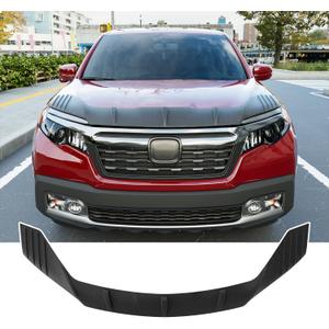 powoq Hood Deflector Compatible with 2017-2020 Honda Ridgeline Deflector 2016-2022 Pilot Shield 2019-2021 Passport Hood Protector Replacement for 2017-2020 Honda Ridgeline Accessories