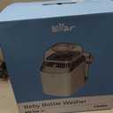Bear Bottle Washer Pro, Baby Bottle Washer and Sterilizer and Dryer - All in One Machine for Bottles, Pump Parts & Baby Essentials with 90 Detergent Tablets - Effortless, Time-Saving