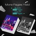 ESTON Black Ink 65XL Ink Cartridges Combo Pack Compatible for Ink 65 High Yield Work with Envy 5055 5000 5070 5052 5014, DeskJet 3772 3755 3722 3752 3700 2600 (2-Pack, 2 Black) (65XL-1)