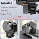 2 x Pawfly Automatic Fish Feeder for Aquarium, Auto Vacation Timer for Tank 60 ml Adjustable Fish Food Dispenser for Pellets Strips, Battery Operated (Battery Not Included)