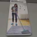 Carpet Rake for Pet Hair Removal - Reusable Pet Hair Remover, 60” Adjustable Long Handle Cat Dog Carpet Rake Scraper with Patented Design, Dog Hair Rake Brush for Rugs, Mats