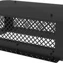 Chimney Cap, 13" x 24" Chimney Cover, Chimney Rain Caps, Adjustable Fireplace Chimney Caps for Outside to Fit Existing Clay Flue Tile Sizes, Black (13"x24")