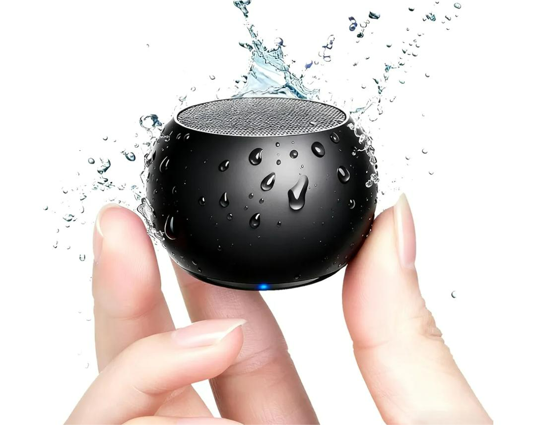 Portable Mini Bluetooth Speaker, Small Wireless Speaker Bluetooth 5.3 with Stereo Sound, Deep Bass, TWS Pairing, IP7 Waterproof, 8 Hours of Playtime, for Home/Outdoor/Party/Travel/Gift Ideas