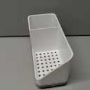 PARKMANI Toothbrush Holders for Bathrooms, Kids Electric Toothbrush and Toothpaste Holder with Drainage, Tooth Brush Holder for Bathroom Countertop Organizer (Grey)