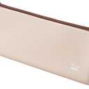 Mr. Pen- Silicone Pencil Case Pouch, Warm Beige, Aesthetic Triangular Design, Multipurpose, Aesthetic Pencil Case Small, Silicone Makeup Bag