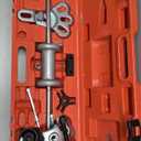 9-Way Slide Hammer Puller Set, Front Wheel Hub Bearing Remover & Rear Wheel Axle Hub Dent Shaft Puller Tool Kit Wheel Bearing Removal Tool (Red)