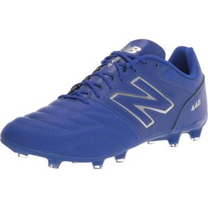 New Balance Men's 442 V2 Team FG Soccer Shoe, Blue/ White, 7.5 Wide