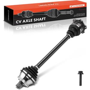 A-Premium CV Axle Shaft Assembly Compatible with Audi & Volkswagen Models - A4 1996-2001, Passat 1998-2005, 1.8L 2.8L 4.0L, Manual Transmission - Front Left Driver Side, Replace# 8D0407271AJ