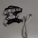 rabbitgoo Cat Harness and Leash for Walking, Escape Proof Soft Adjustable Vest Harnesses for Cats, Easy Control Breathable Reflective Strips Jacket, Grey, S