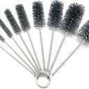 Pipe Cleaning Brush Set Abrasive Filament, 9 Piece Variety Pack for Removal of Rust, Corrosion, Paint