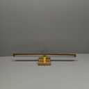 Modern Bathroom Vanity Light 23 Inch, 18W Brushed Brass Bathroom Light Fixture Over Mirror, Dimmable 5CCT LED Wall Sconce Lighting for Restro