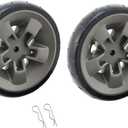Genesis II Grill Wheels Replacement for Weber Genesis 2 GS4 200 300 400 600 Series Wheel Parts 67445 Grill Wheels Weber II E-310 E-410 E-610 E-315 E-210 Grill Replacement Parts LX E-340 S-340 8 Inch