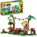 LEGO Super Mario Dixie Kongs Jungle Jam Expansion Set 71421, Super Mario Gift Set for Boys and Girls Ages 7-9, Buildable Toy Game Featuring 2 Brick Built Super Mario Figures with Musical Accessories