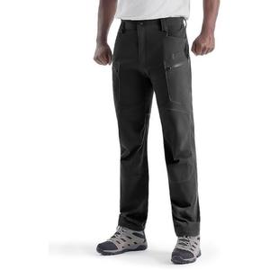 Flyplus Men's Tactical Cargo Pants Stretch Waterproof Durable Outdoor Multi-Pocket Lightweight for Work Hiking Camping Travel Size 38/32