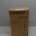 JOYMOOP Mop and Bucket with Wringer Set, Hands Free Flat Floor Mop and Bucket, with 3 Washable Microfiber Pads, Wet and Dry Use, Floor Cleaning System