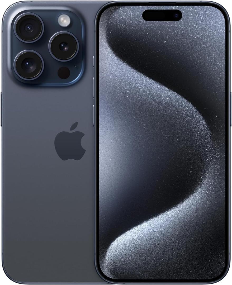 Apple iPhone 15 Pro, 256GB, Blue Titanium - Unlocked 