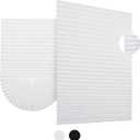 UrMoon Black Adhesive Strips 70x86Inch