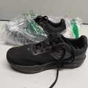 New Balance Women's Fresh Foam 520 V9 Running Shoe, Black/ Black/ Black Metallic, 7.5 XW