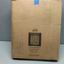 Mayfair Padded Toilet Seat, Cushioned Soft Vinyl over Wood Core Seat, Secure Hinges, Easy Clean, Made in USA, Round, Bone