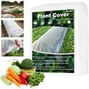 Sprthrd Floating Row Cover for Garden Plants 6.5 × 16.4 FT, 1.2oz Frost Protection Blanket for Cold Nights, Breathable Plant Cover for Spring Frost, Seedlings, Vegetables & Raised Beds