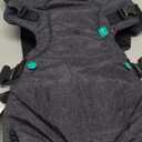 Infantino Flip 4-in-1 Convertible Baby Carrier, Adjustable, Ergonomic Babywearing, Registry Essential, Baby Carrier for Newborn to Toddler, Black